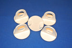 5pc White Sure Twist Ceiling Hooks