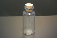 Bottle, Clear Glass, 6oz.