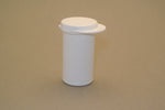 White Plastic Container w/ Snap Lid