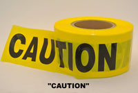 Barricade Tape 3" x 1000 ft.