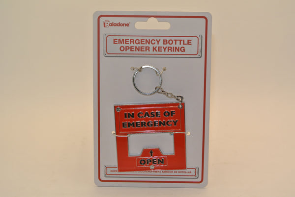 Emergency Bottle Opener Keychain