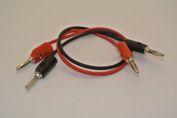 2 Pack Banana Plug Cables