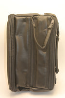 Multi-Zipper Faux-Leather Case