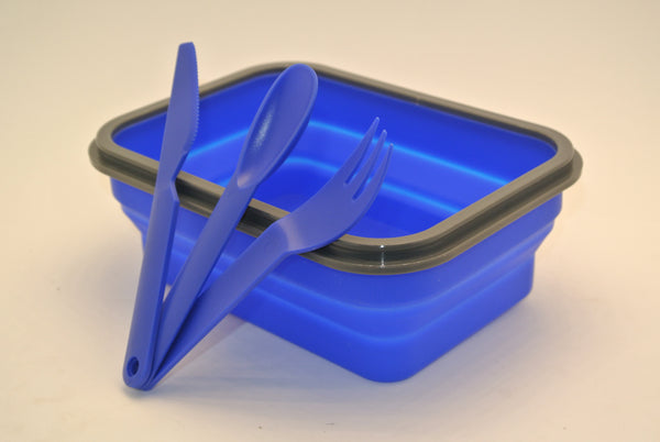 Collapsible Silicone Food Storage Device