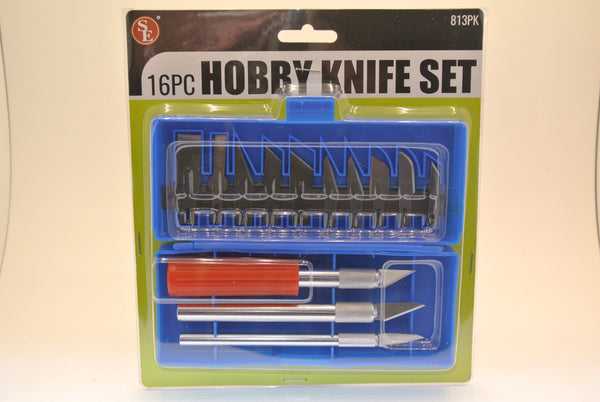 813PK 16 pc. Precision Hobby Knife Set, 813PK