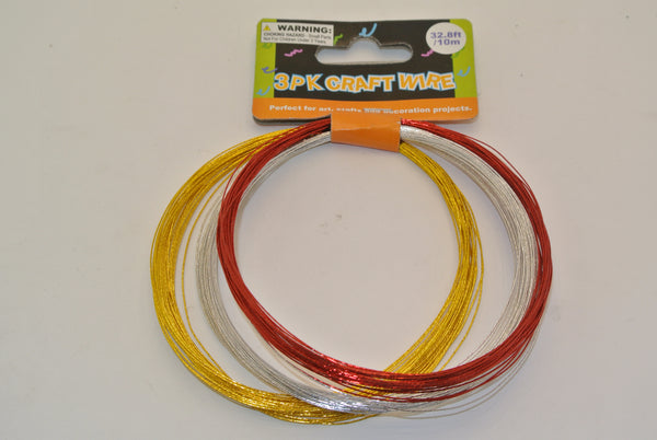 3 Pack of Thin Craft Wire – Axman Surplus