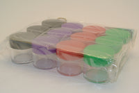 12pc Assorted 20mL Plastic Jars