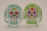 Glass Skull Ashtray