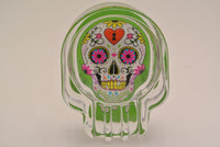 Glass Skull Ashtray