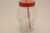 Skull Drinking Jar