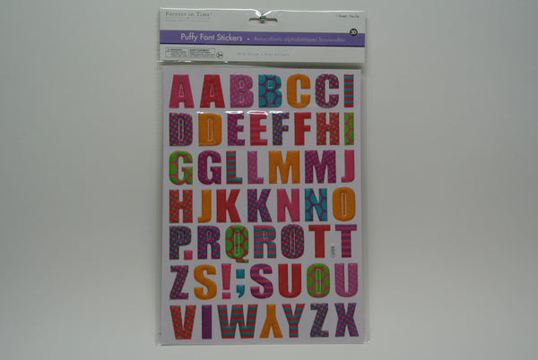 Puffy Foam Stickers