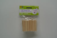 Wood Dowel Pins 24pc