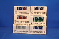 Light Bulbs, 4 Pack, C7, 120v